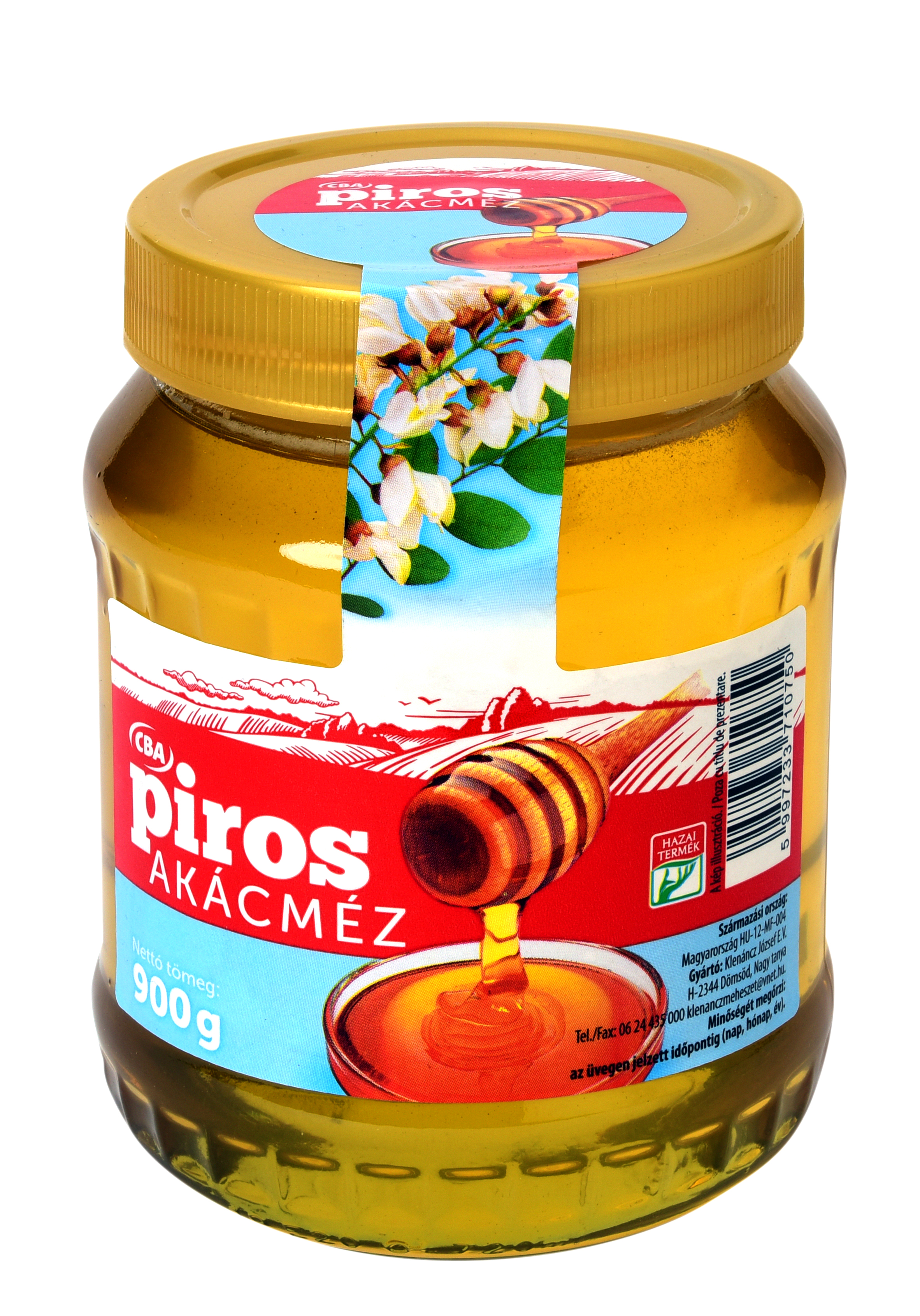 CBA Piros Akácméz 900g